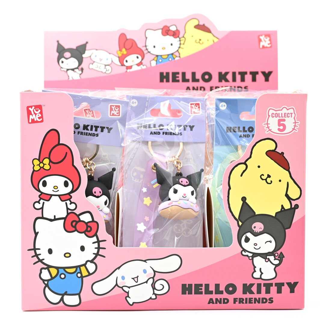 Hello Kitty Donut Keychain - Nerdscape Nerdscape