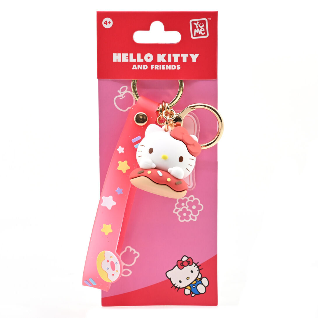 Hello Kitty Donut Keychain - Nerdscape Nerdscape