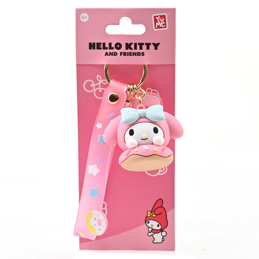 Hello Kitty Donut Keychain - Nerdscape Nerdscape