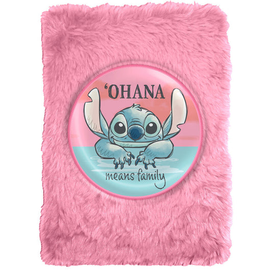 Disney Stitch plush notebook Nerdscape