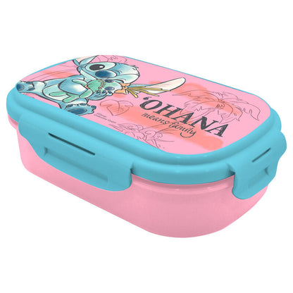 Disney Stitch lunch box + cutlery Nerdscape
