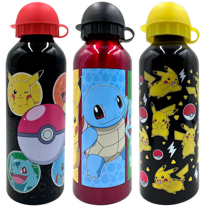 Pokemon assorted aluminium bottle 500ml Nerdscape