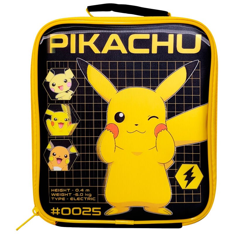 Pokemon Pikachu lenticular thermal lunchbag - Nerdscape