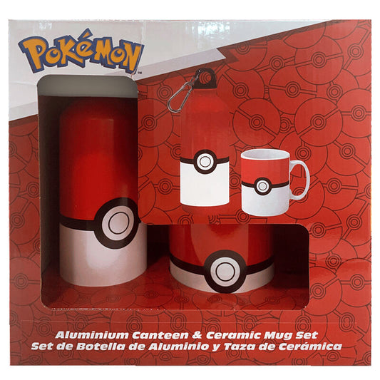 Pokemon mug + aluminium bottle set Nerdscape