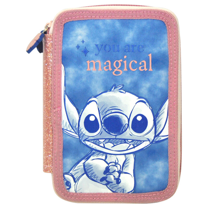 Disney Stitch triple pencil case Nerdscape