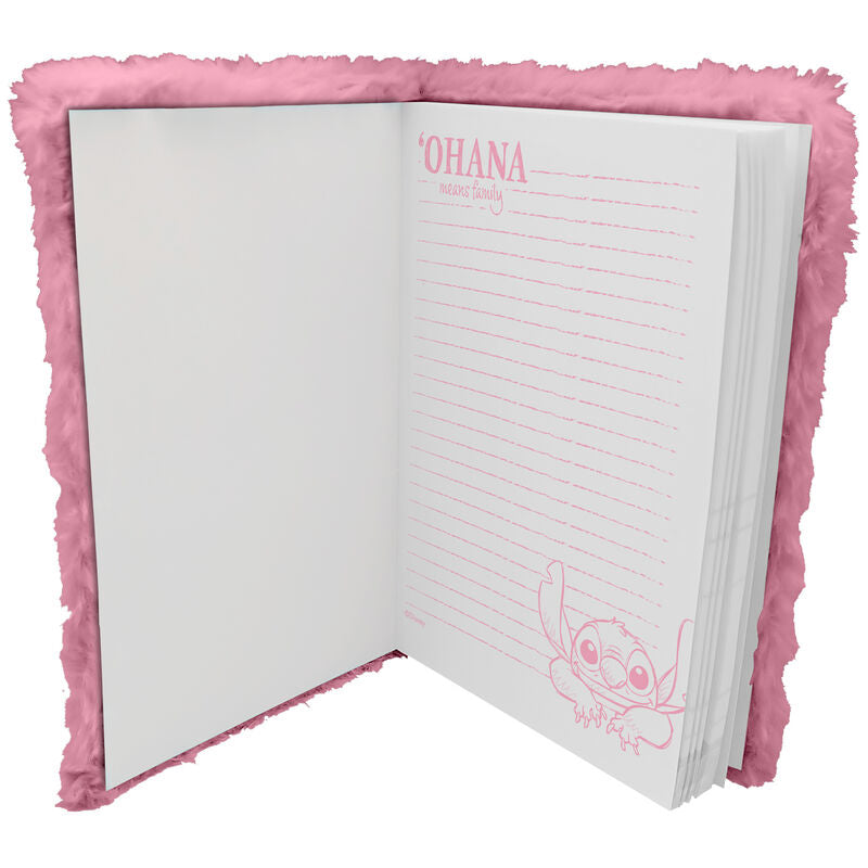 Disney Stitch plush notebook Nerdscape