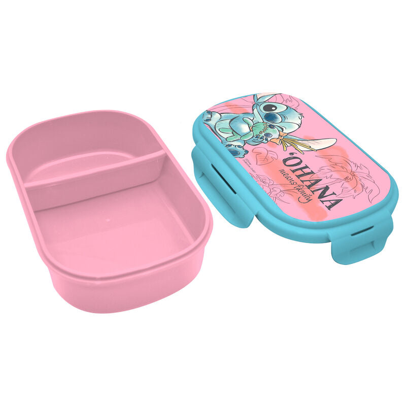 Disney Stitch lunch box + cutlery Nerdscape