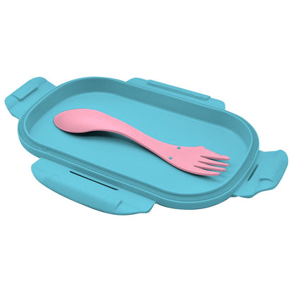 Disney Stitch lunch box + cutlery Nerdscape
