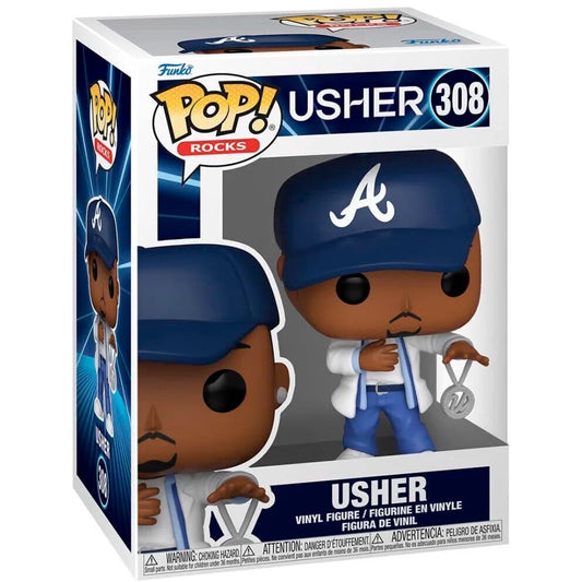 Funko Pop! Rocks Usher - Figura da Collezione Vinyl