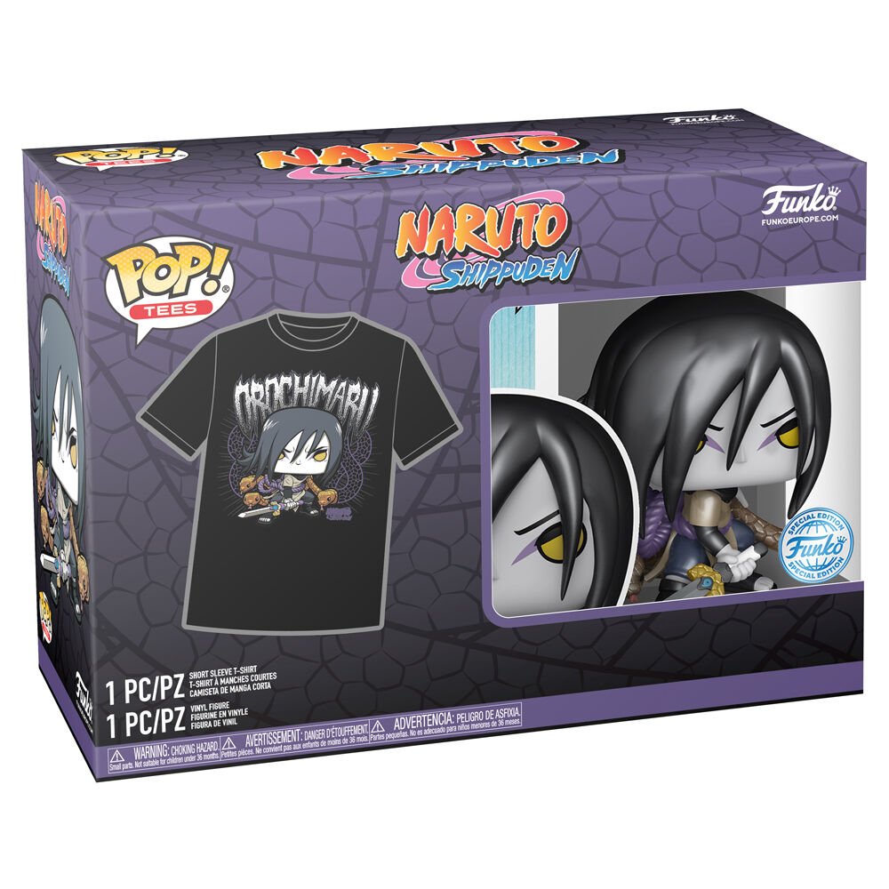 Set figure POP & Tee Naruto Shippuden Orochimaru - Nerdscape