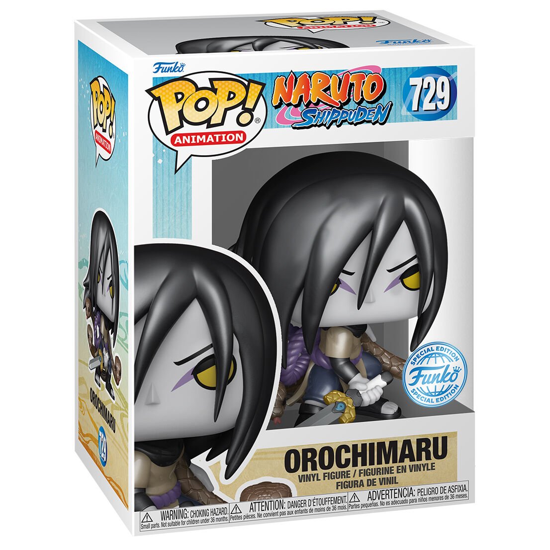 Set figure POP & Tee Naruto Shippuden Orochimaru - Nerdscape