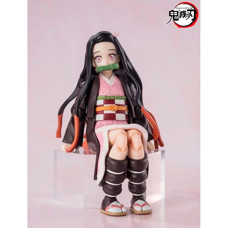 S.H. Figuarts Tanjiro e Nezuko Demon Slayer Kimetsu no Yaiba - Figura da Collezione Nerdscape Nerdscape