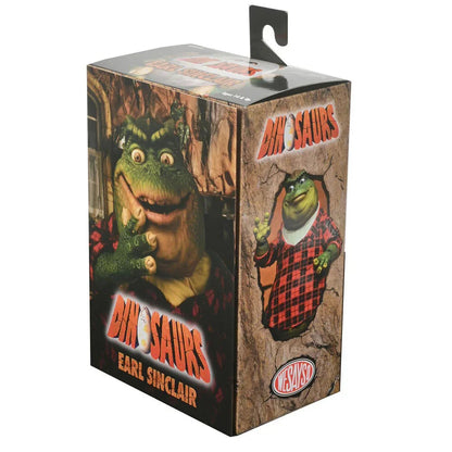 Dinosaurs Earl Sinclair Figura da Collezione 18cm - Nerdscape Nerdscape