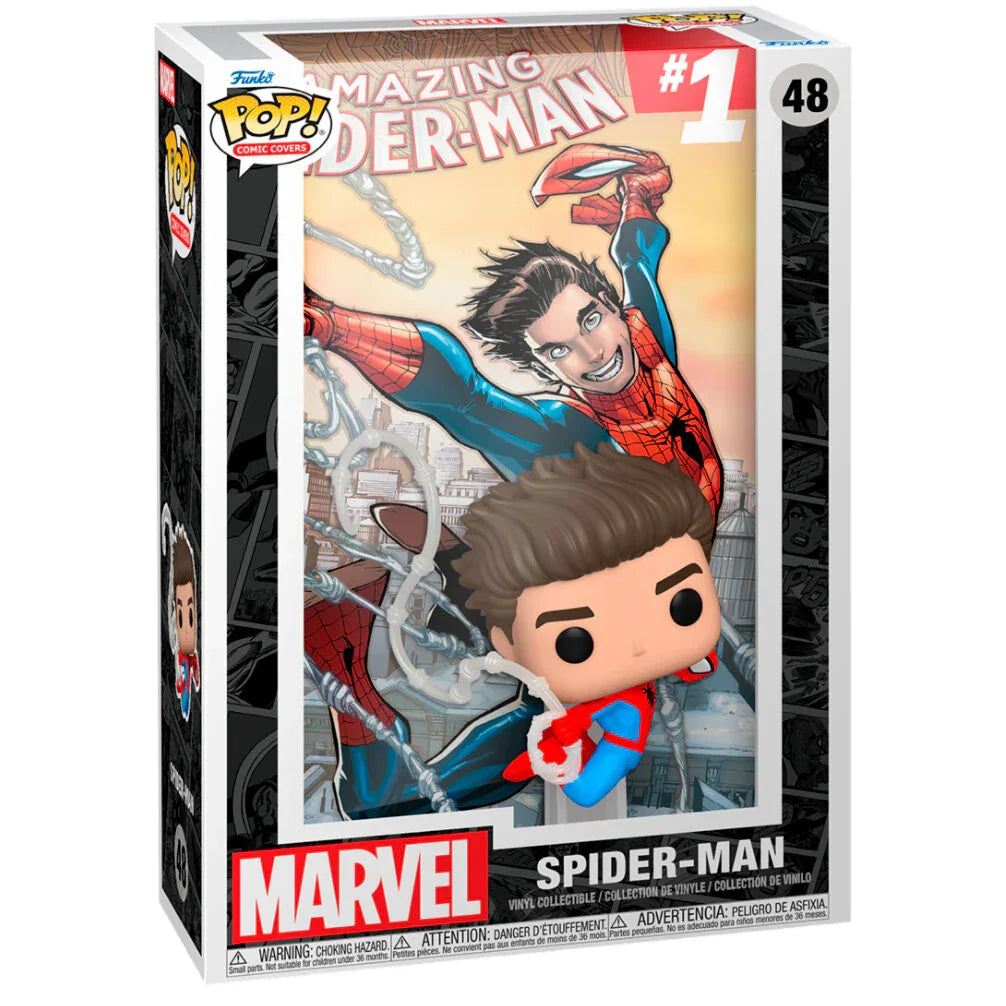 Funko Pop! Marvel The Amazing Spider-Man - Figura da Collezione Vinyl Nerdscape
