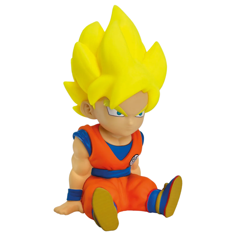 Dragon Ball Super Son Goku Super Saiyan Money box figure 15cm Nerdscape