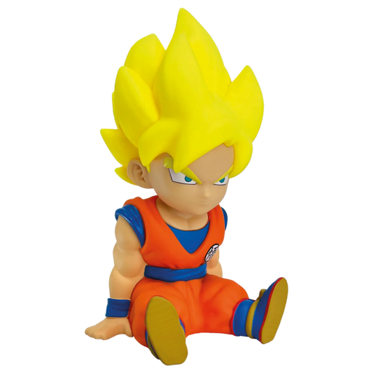 Dragon Ball Super Son Goku Super Saiyan Money box figure 15cm Nerdscape