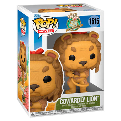 Funko Pop! The Wizard of OZ Cowardly Lion - Figura da Collezione Vinyl Nerdscape