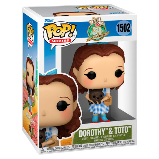 Figurine POP Le Magicien d'Oz Dorothy et Toto