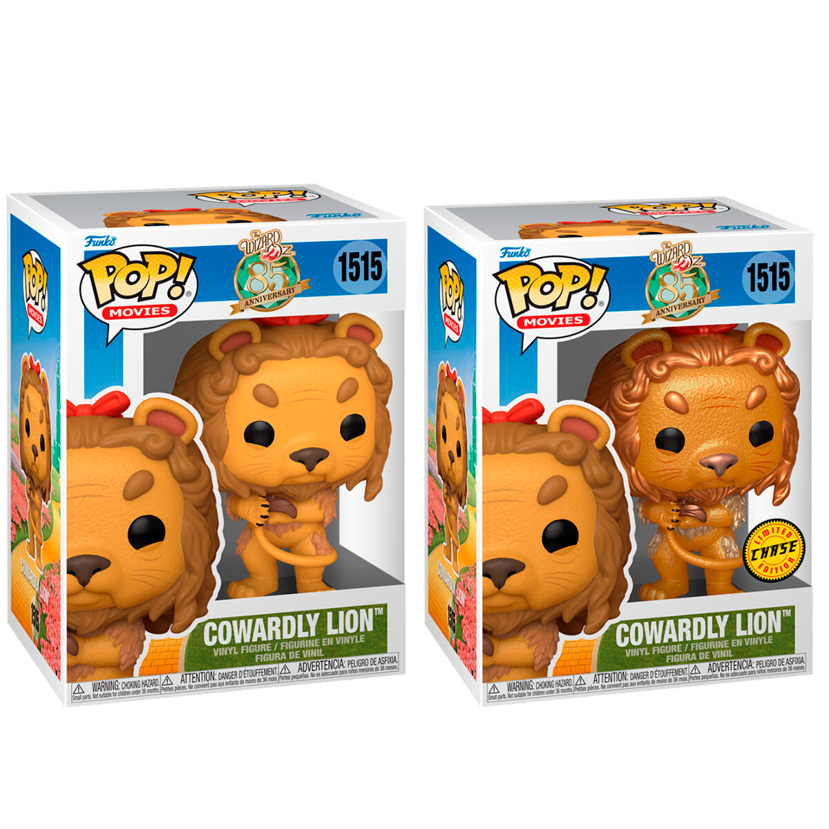 POP figure The Wizard of OZ Cowardly Lion 5 + 1 Chase Nerdscape