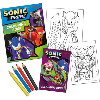 Sonic Prime coloring set Nerdscape