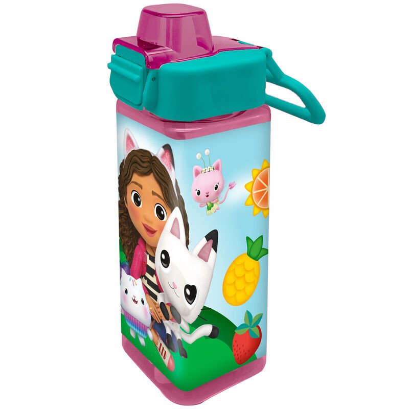 Gabbys Dollhouse square bottle 500ml - Nerdscape