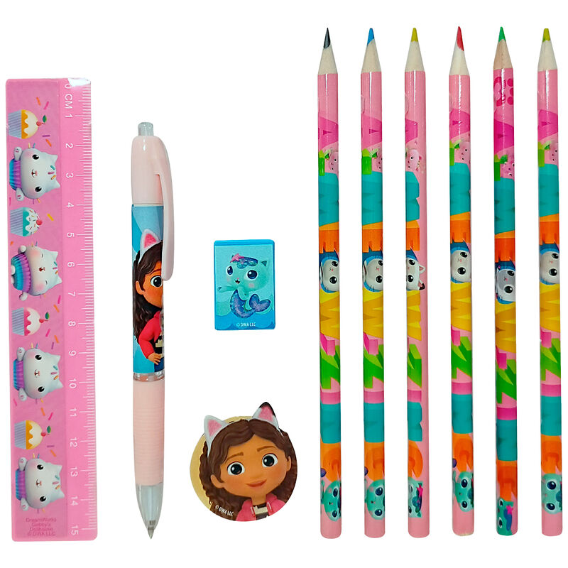 Gabbys Dollhouse stationery set Nerdscape