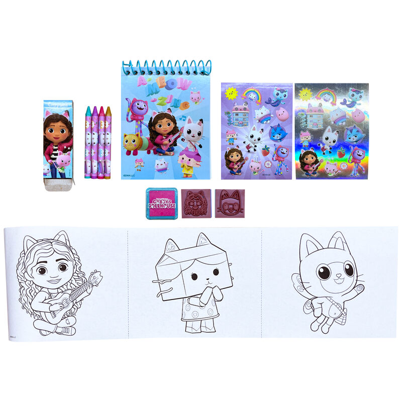 Gabbys Dollhouse 3D stationery set Nerdscape