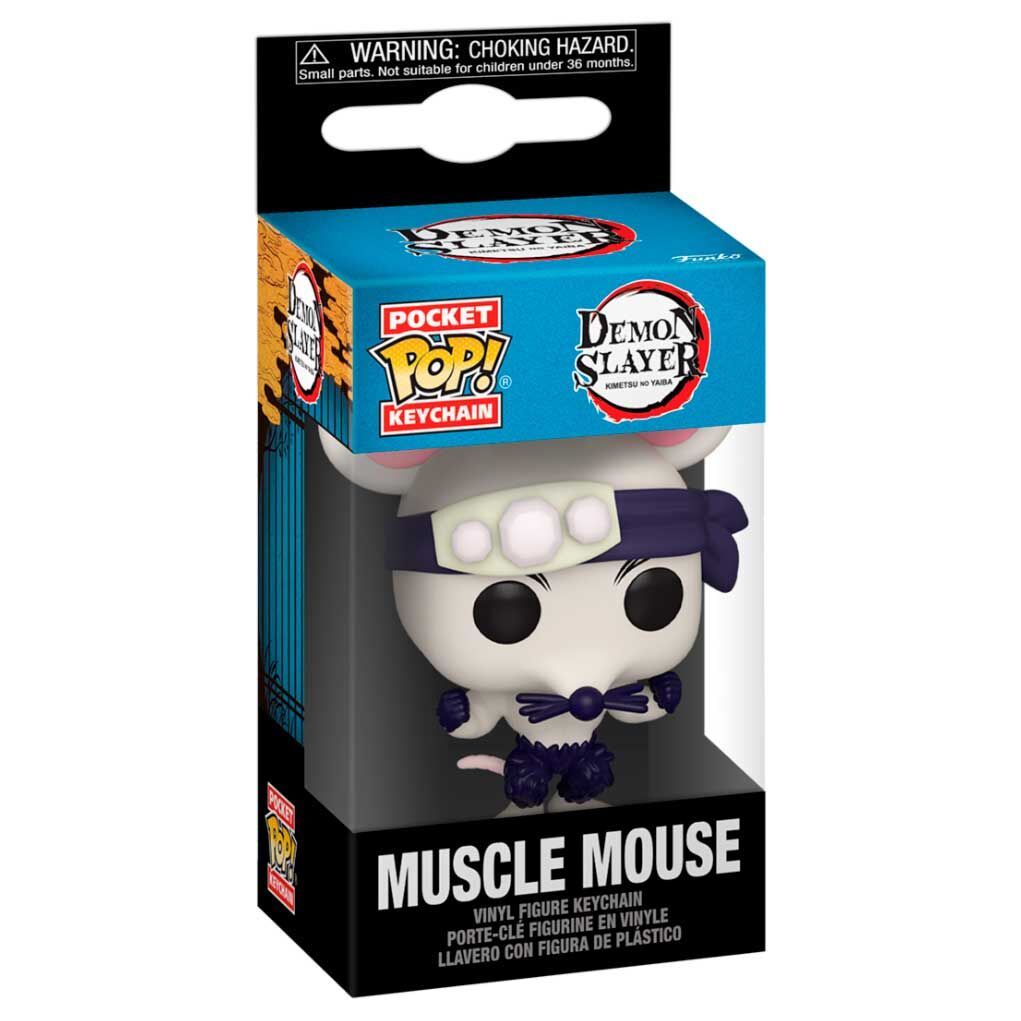 Funko Pop! Demon Slayer Kimetsu no Yaiba Muscle Mouse - Figura da Collezione Vinyl Nerdscape