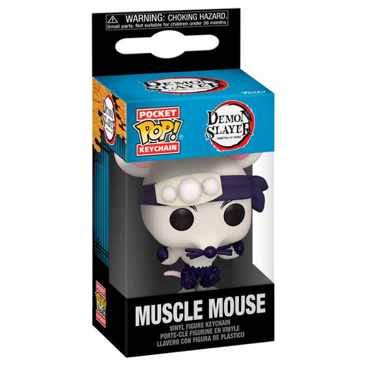 Porte-clés Pocket POP Demon Slayer Kimetsu no Yaiba Muscle Mouse