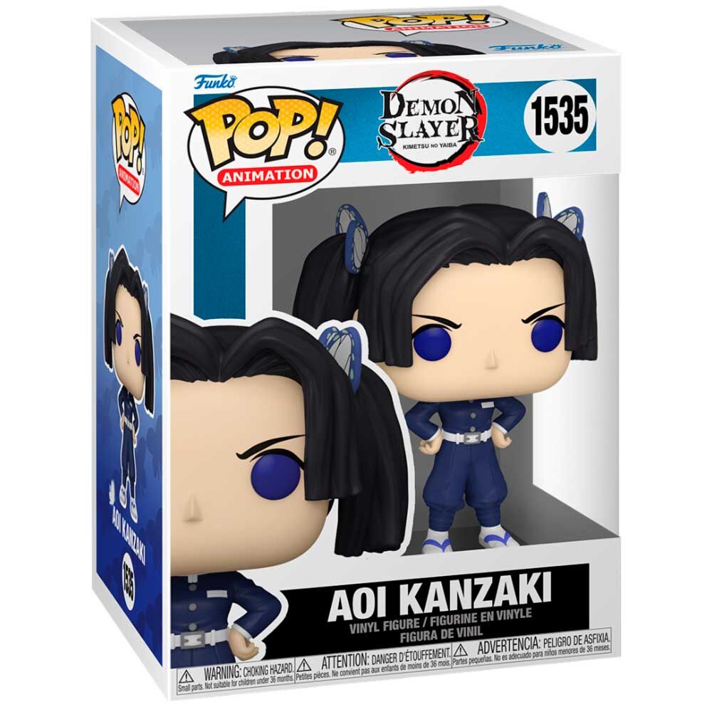 Funko Pop! Demon Slayer Kimetsu no Yaiba Aoi Kanzaki 5 + 1 Chase - Figura da Collezione Vinyl Nerdscape