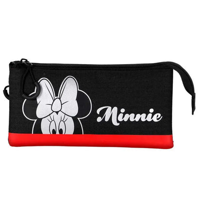 Disney Minnie Sparkle triple pencil case Nerdscape
