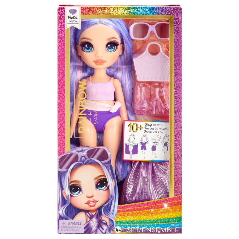 Rainbow Hig Under the sun Violet doll 25cm Nerdscape