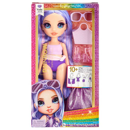 Rainbow Hig Under the sun Violet doll 25cm Nerdscape