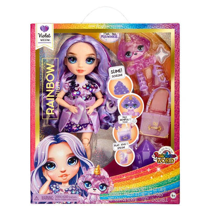 Rainbow High Rainbow World Violet doll 25cm Nerdscape