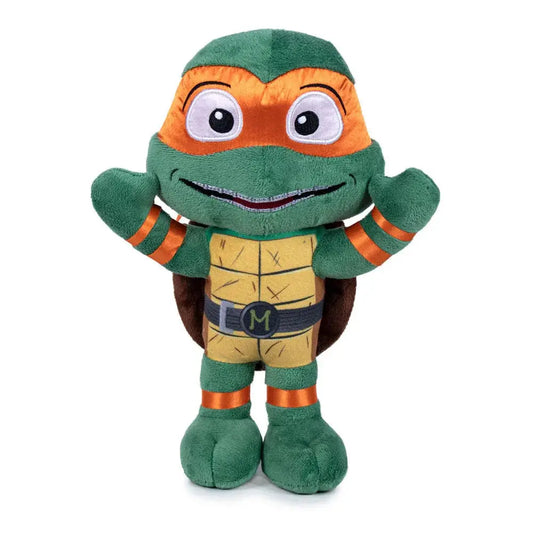 Ninja Turtles Mutant Mayhem Michelangelo plush toy 21cm Nerdscape