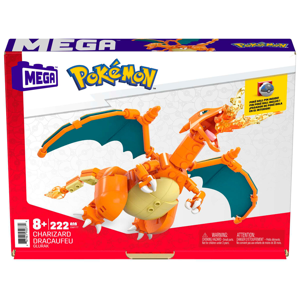 Pokemon Charizard MEGA Construx Nerdscape
