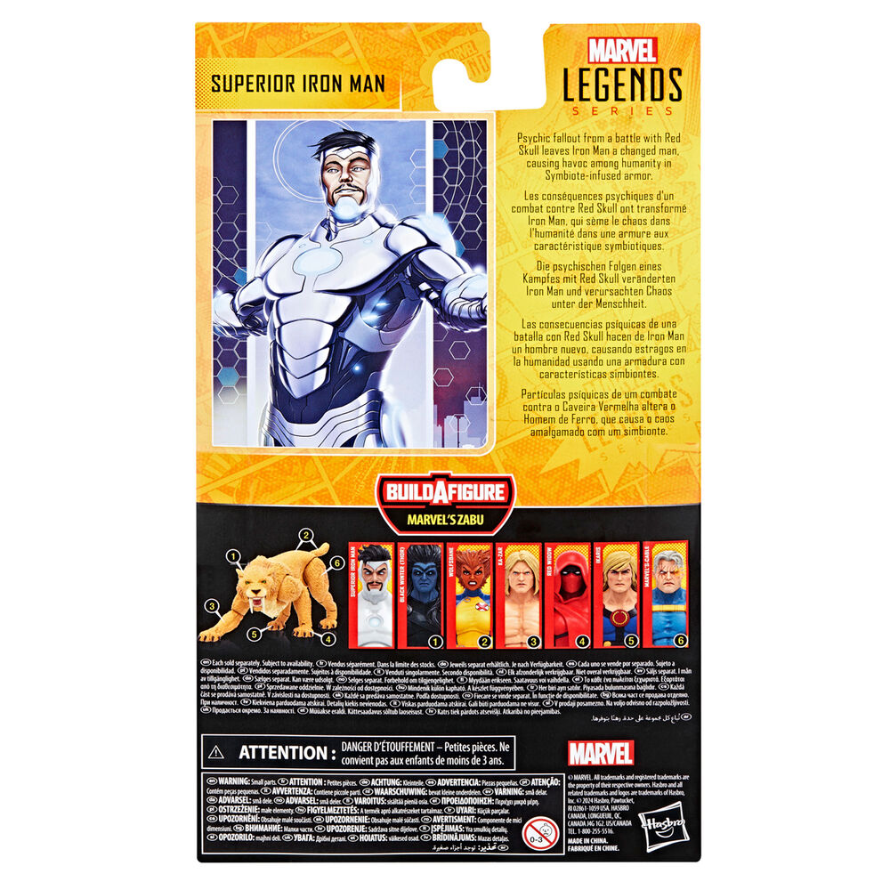 Marvel Legends Superior Iron Man Figura da Collezione - Nerdscape Nerdscape