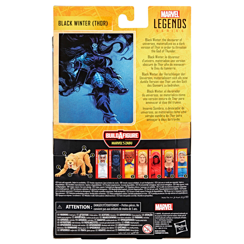 Hasbro Thor Black Winter Marvel Legends Figura da Collezione - Nerdscape Nerdscape