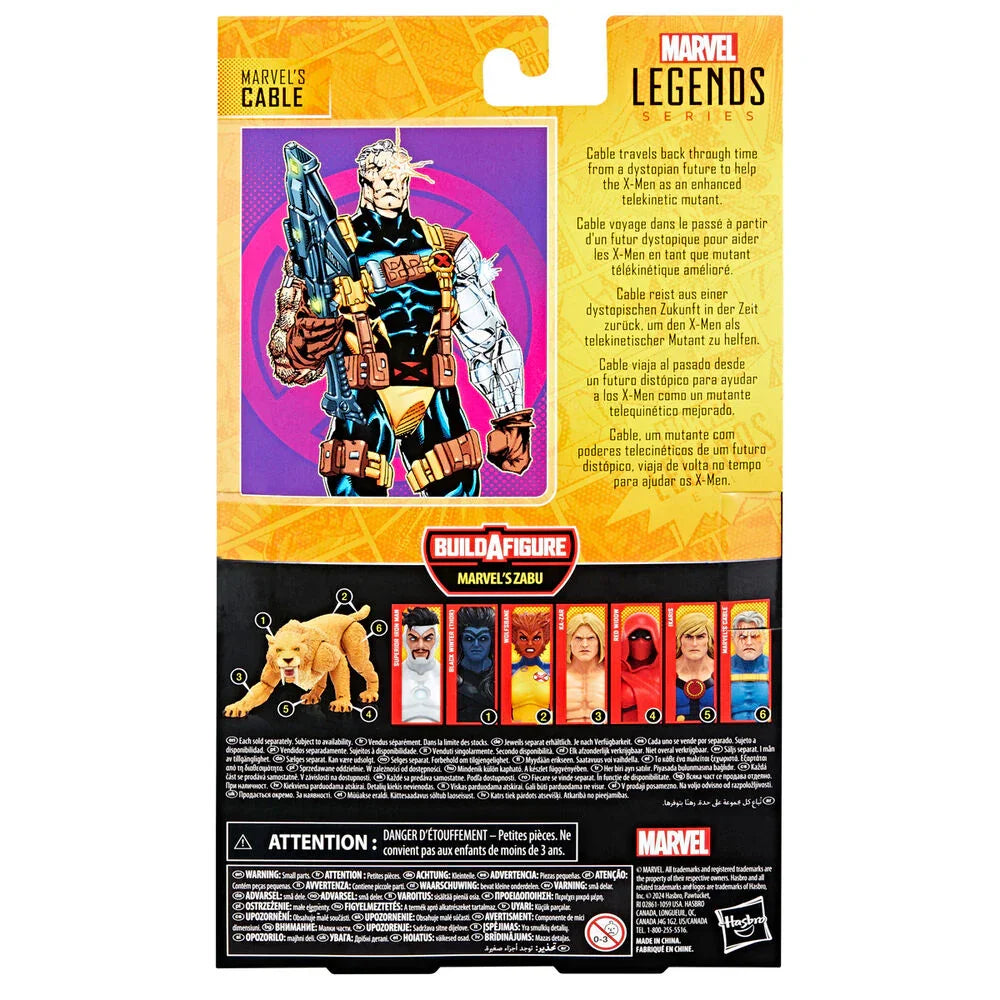 Marvel Legends Cable Marvels Serie - Figura da Collezione 15cm - Nerdscape Nerdscape