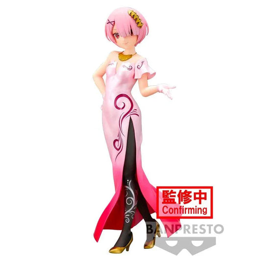 Nerdscape Re:Zero Ram Glitter & Glamorous Figura da Collezione 23cm Nerdscape