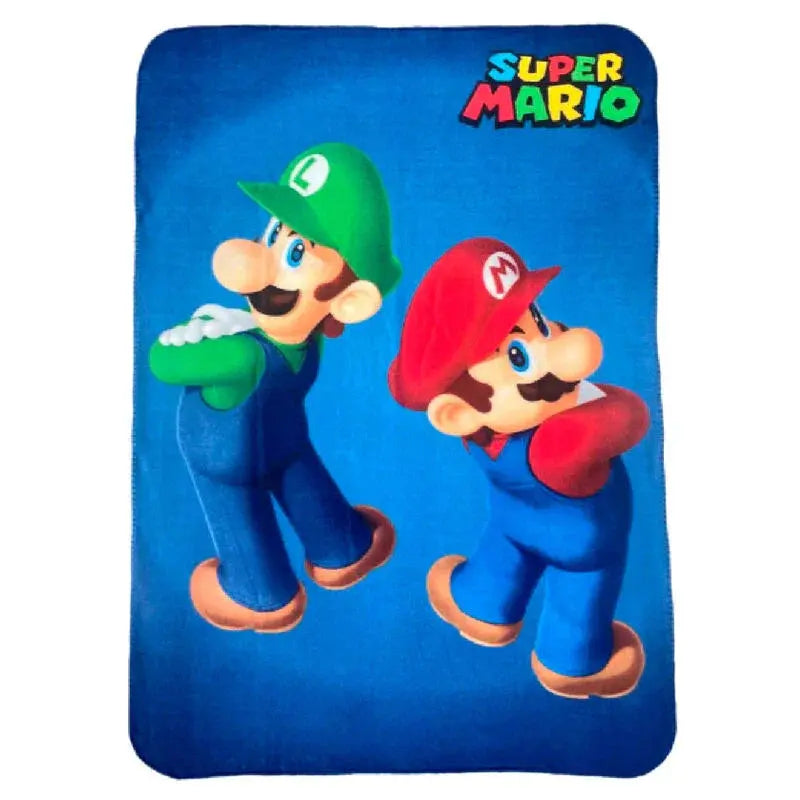 Super Mario Bros polar blanket Nerdscape