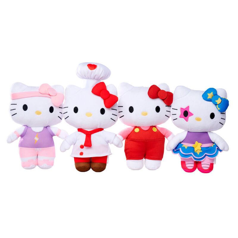 Hello Kitty Super Style 20cm Plush Toy - Nerdscape Nerdscape