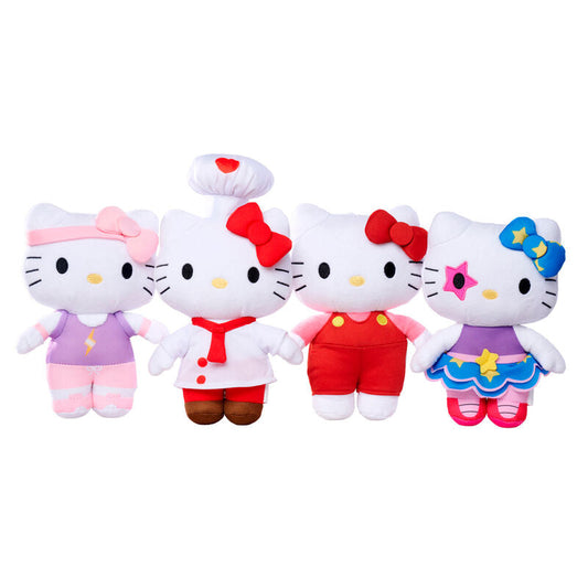 Hello Kitty Super Style 20cm Plush Toy - Nerdscape Nerdscape
