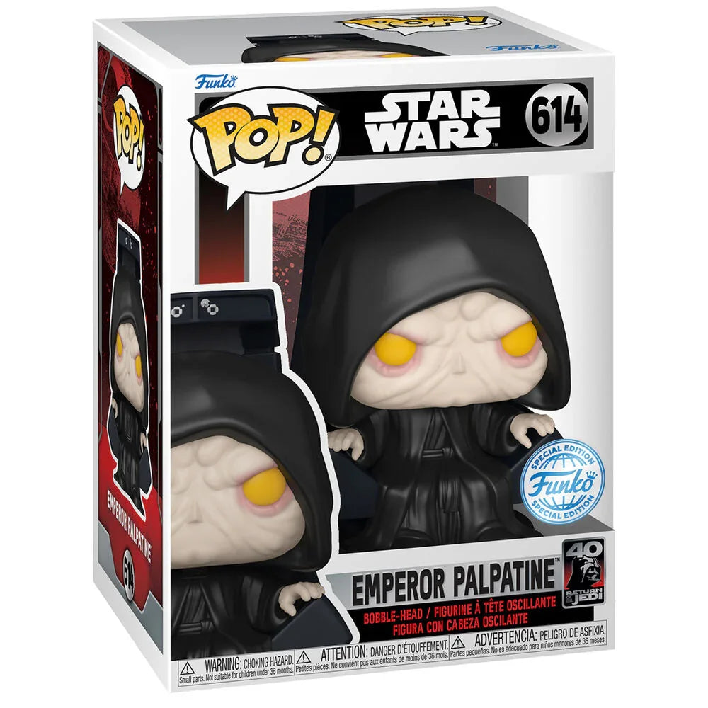 POP figure Star Wars Emperor Palpatine Exclusive Nerdscape