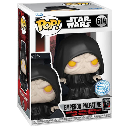 POP figure Star Wars Emperor Palpatine Exclusive Nerdscape