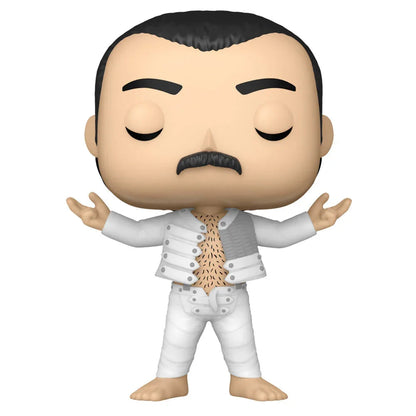 Funko Pop! Rocks Freddie Mercury - Figura da Collezione Vinyl Nerdscape