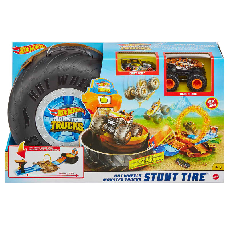 Hot Wheels Monster Trucks Stunt Tire Nerdscape