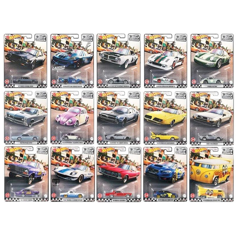 Hot Wheels Boulevard Car Collection - Nerdscape Nerdscape