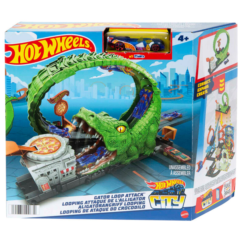 Hot Wheels City Gator Loop Attack Nerdscape