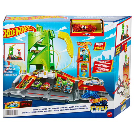 Hot Wheels Super Recharge Fuel Station Nerdscape